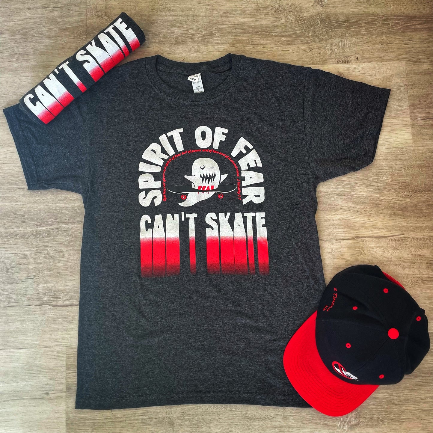 Spirits Can't Skate Tee